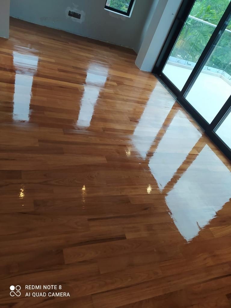 Wood Floor Sanding & Varnishing — wood floor service in Singapore